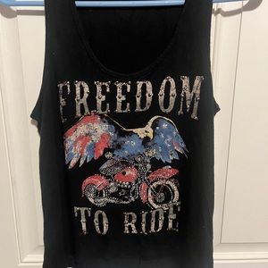Freedom to ride tank